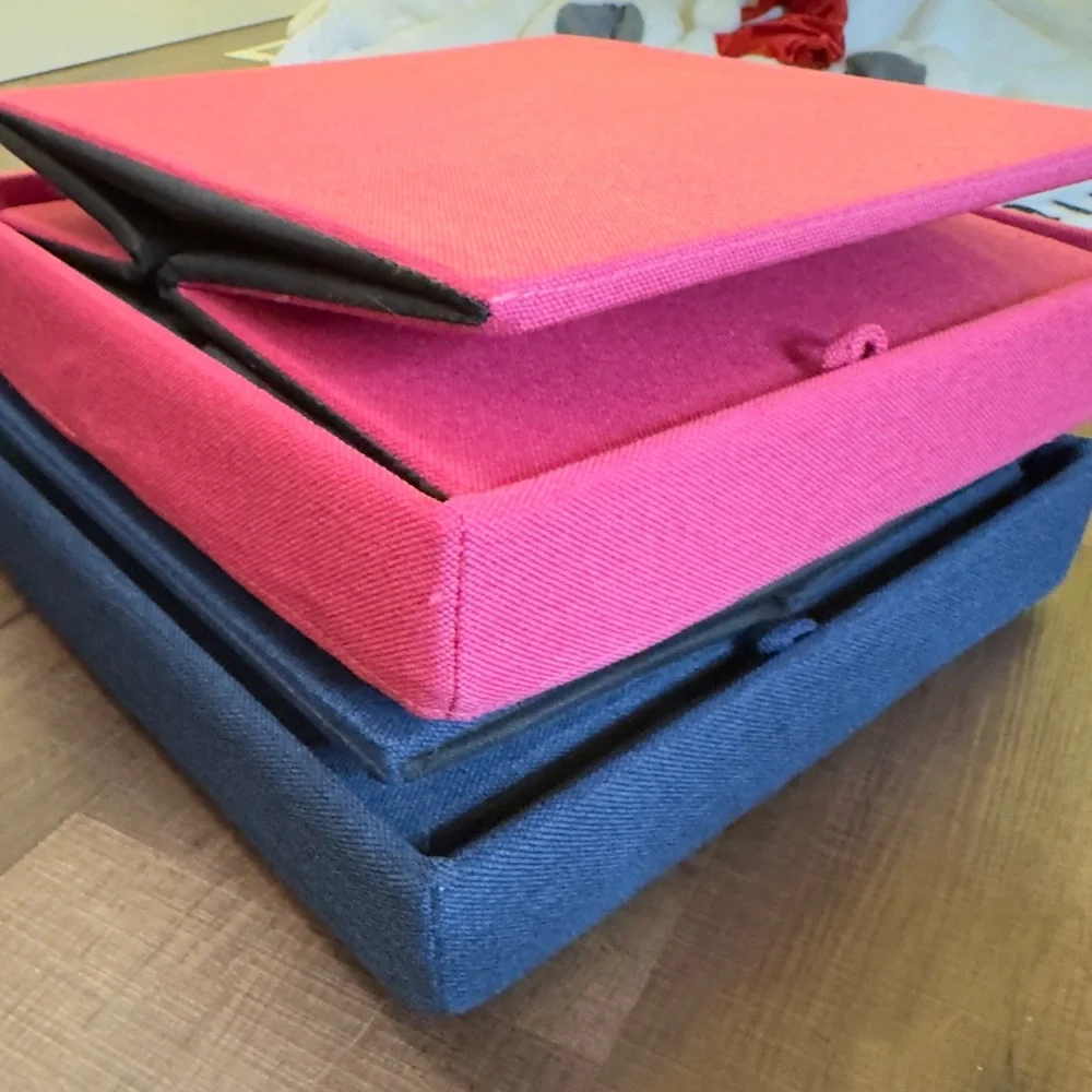 Kid's Poppin Box Seat, Ottoman, Footstool and Storage All in One Collapsible Box - Picture 5 of 9